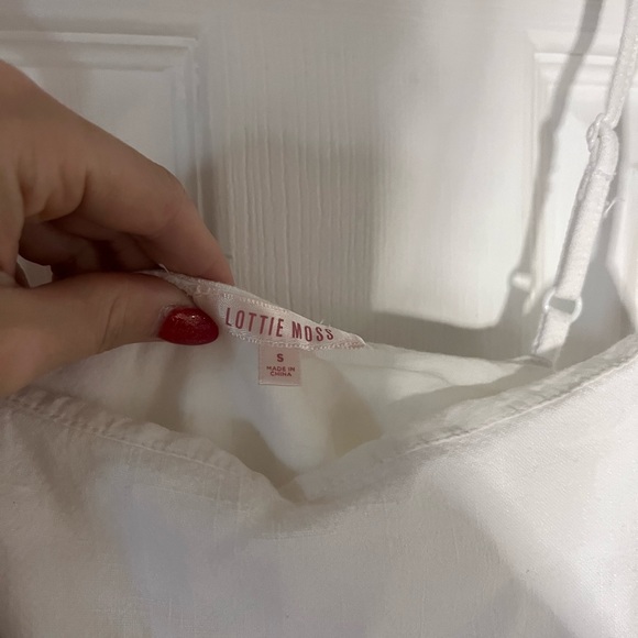 Lottie Moss by Pacsun white mini dress - Picture 2 of 2